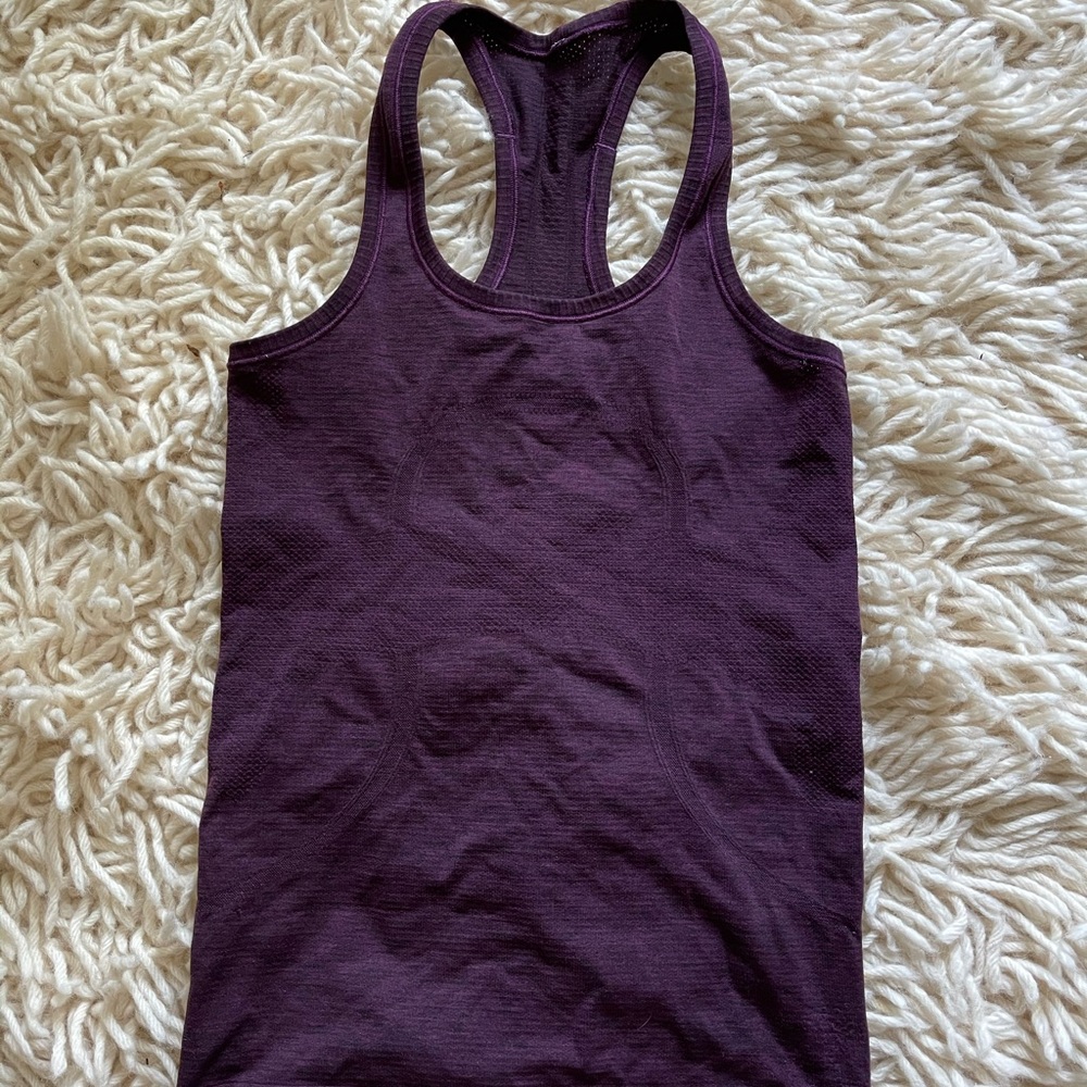 Lululemon Maroon Racerback Shirt